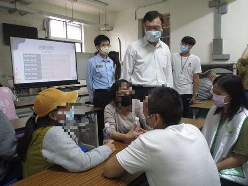 所長關懷家庭日的情形