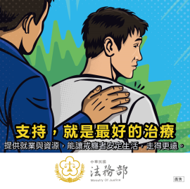 114年再犯防止系列-支持，就是最好的治療